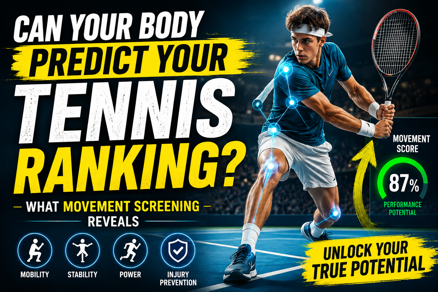 Can Your Body Predict Your Tennis Ranking? What Movement Screening Reveals About Performance