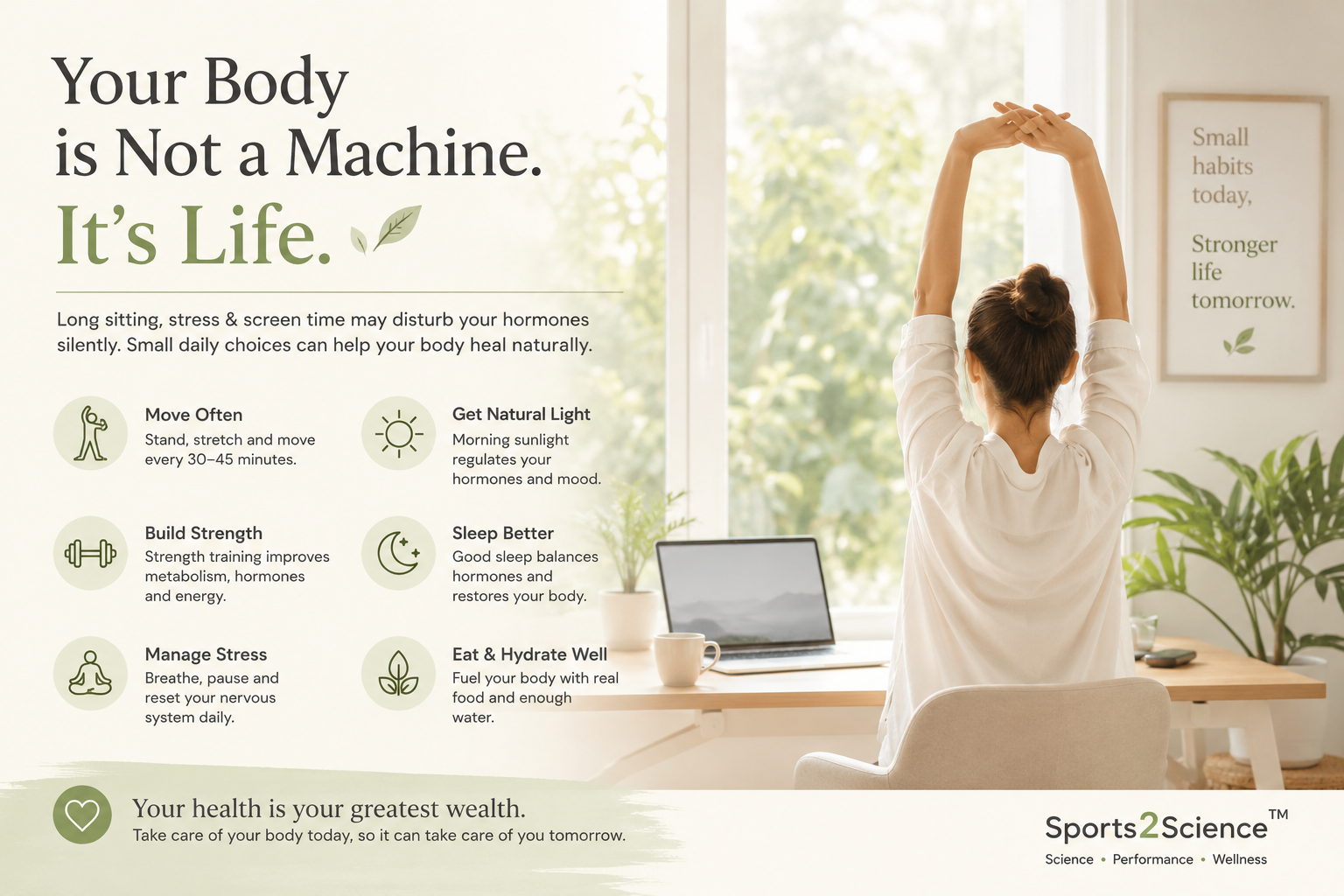 How Long Screen Time and Stressful Sitting Jobs Are Quietly Changing Human Hormones