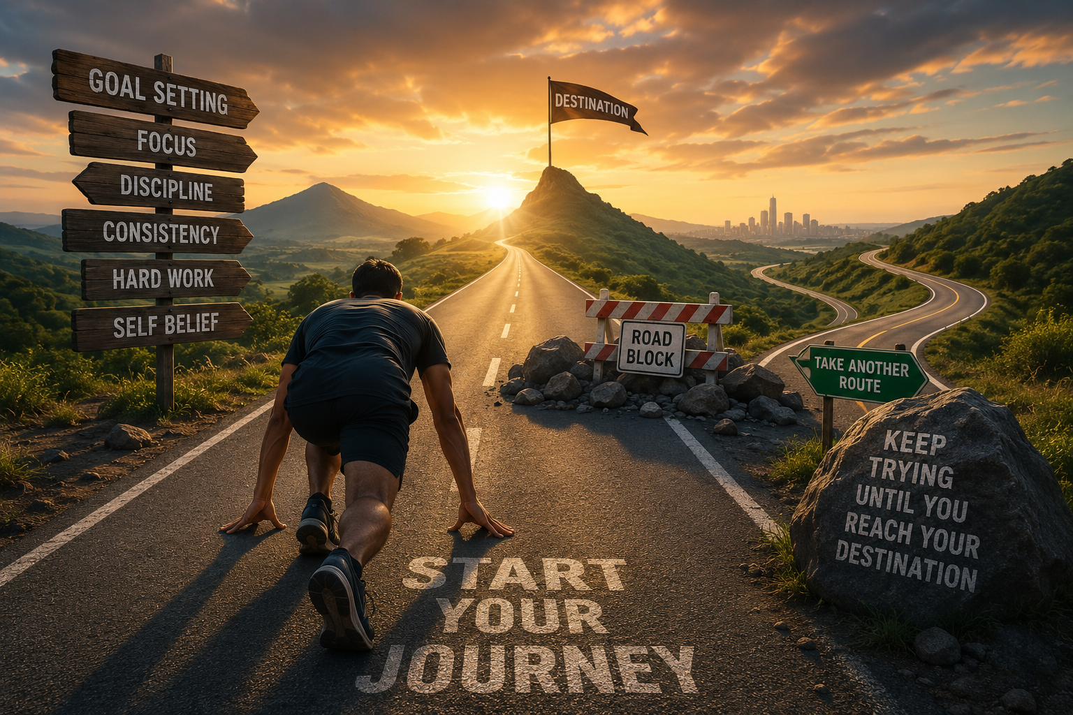 The Journey Needs a Destination