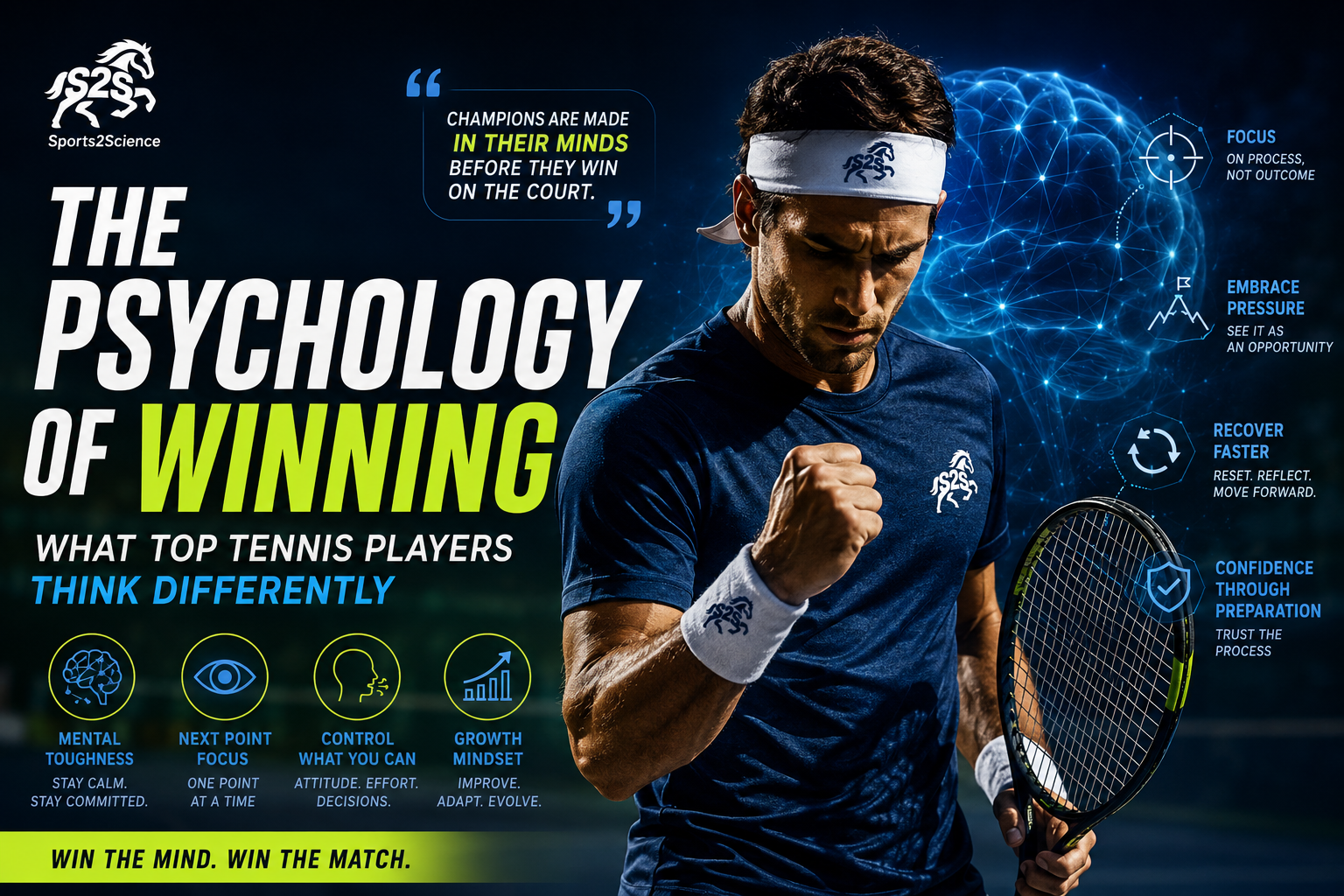 The Psychology of Winning: What Top Tennis Players Think Differently