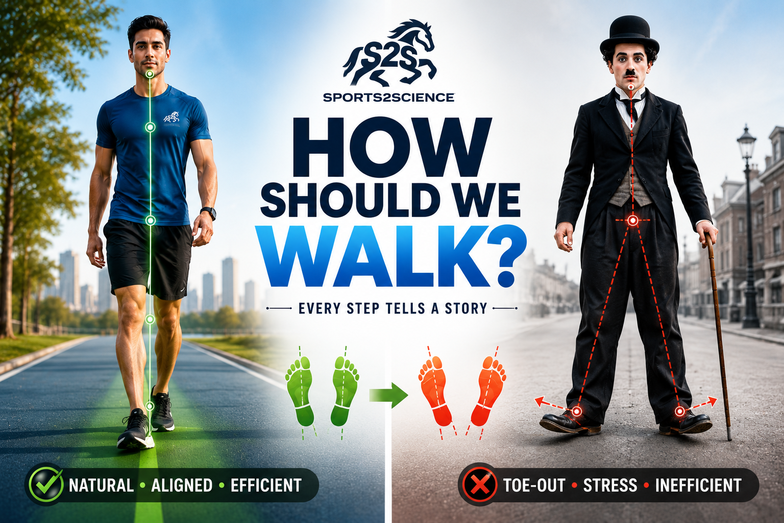 How Should We Walk? Understanding Walking Mechanics and Toe-Out Gait