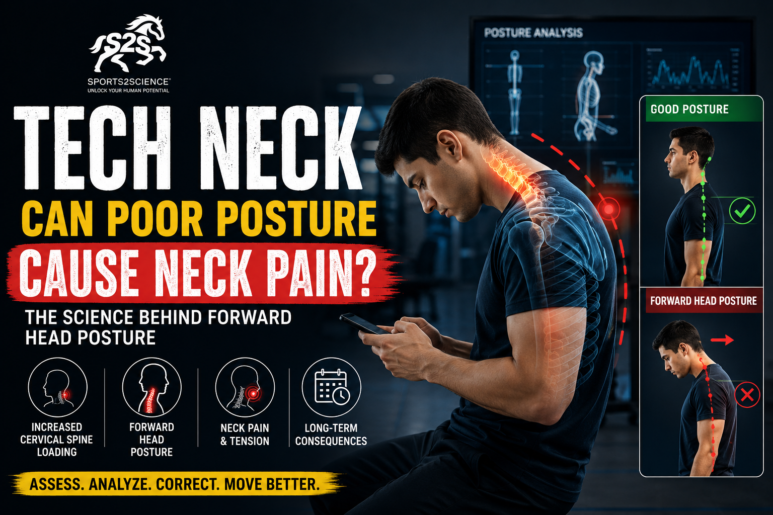 Tech Neck: Can Poor Posture Cause Neck Pain?