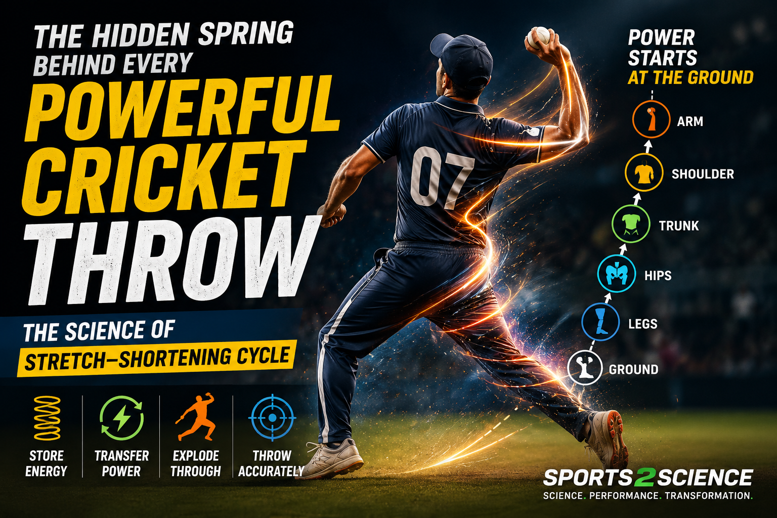 The Hidden Spring Behind Every Powerful Cricket Throw