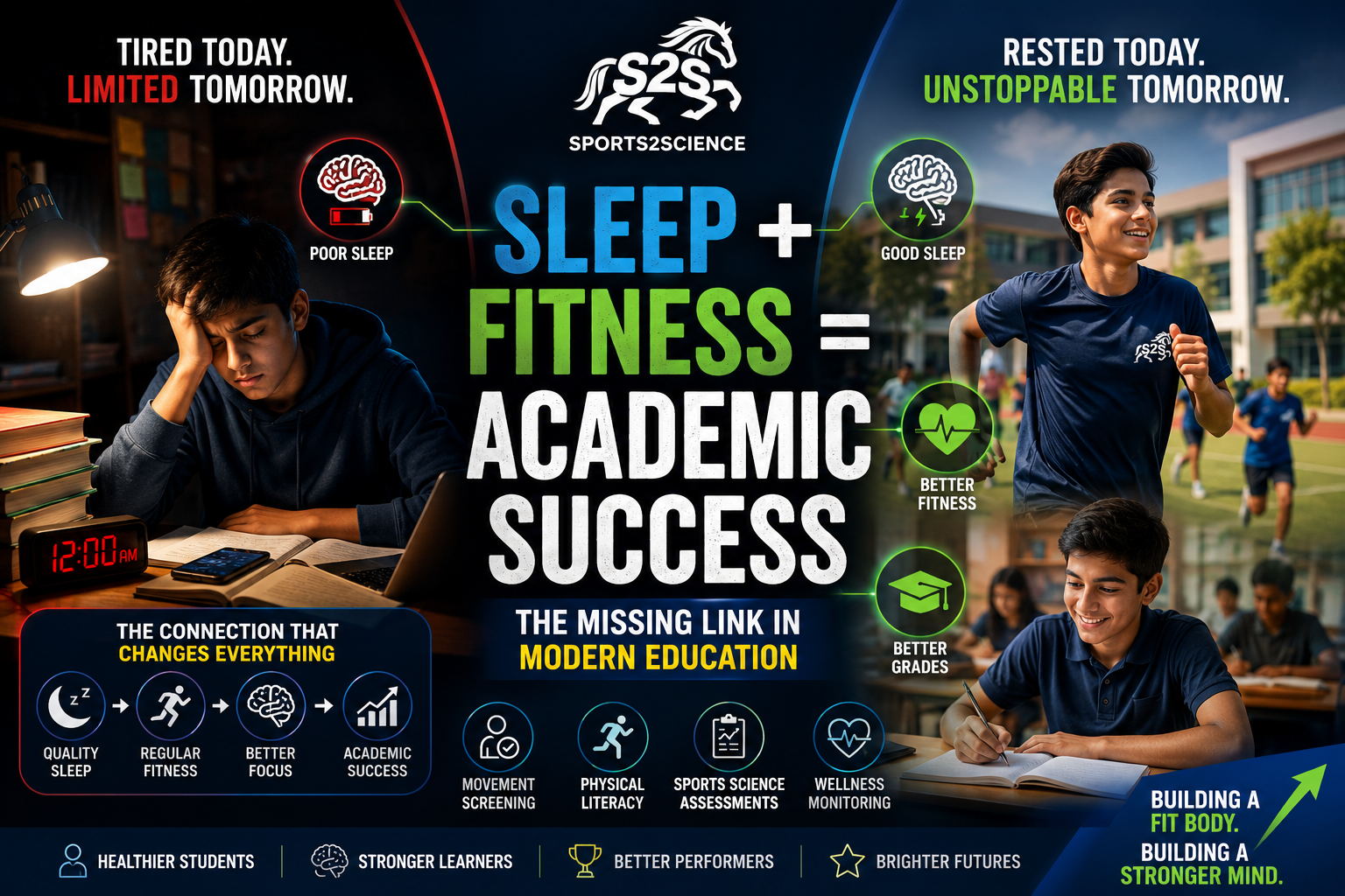 Sleep, Fitness, and Academic Success: Why Schools Must Prioritize Student Wellness